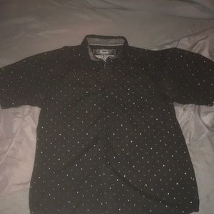 Poka dot short sleeve shirt